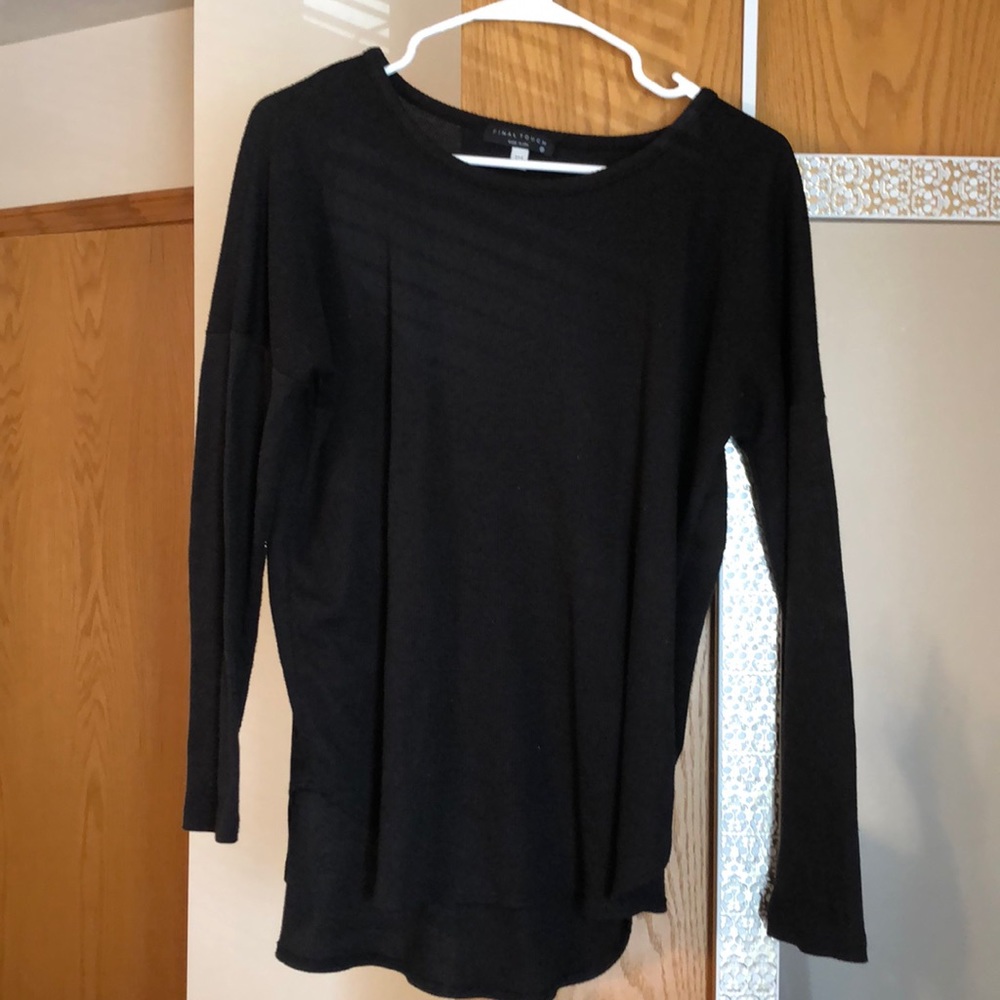 Black Final Touch long sleeve